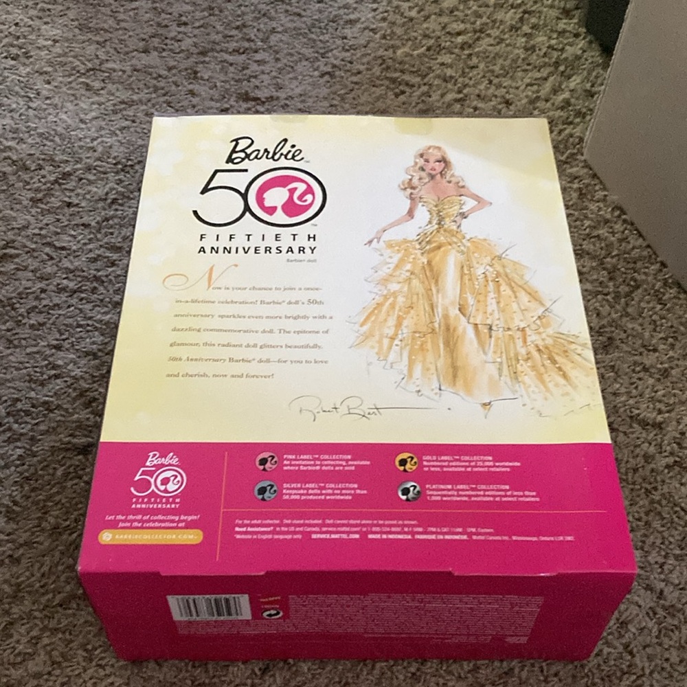 New Barbie Collector Doll 50th anniversary - Picture 2 of 2